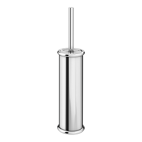 Arezzo Chrome Toilet Brush + Holder