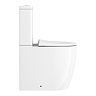 Arezzo Compact BTW Close Coupled Comfort Height Toilet + Soft Close Seat