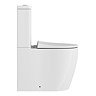 Arezzo Compact BTW Close Coupled Toilet + Soft Close Seat