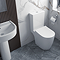 Arezzo Compact Close Coupled Toilet + Soft Close Seat  