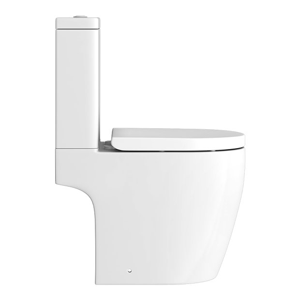 Arezzo Compact Close Coupled Toilet + Soft Close Seat