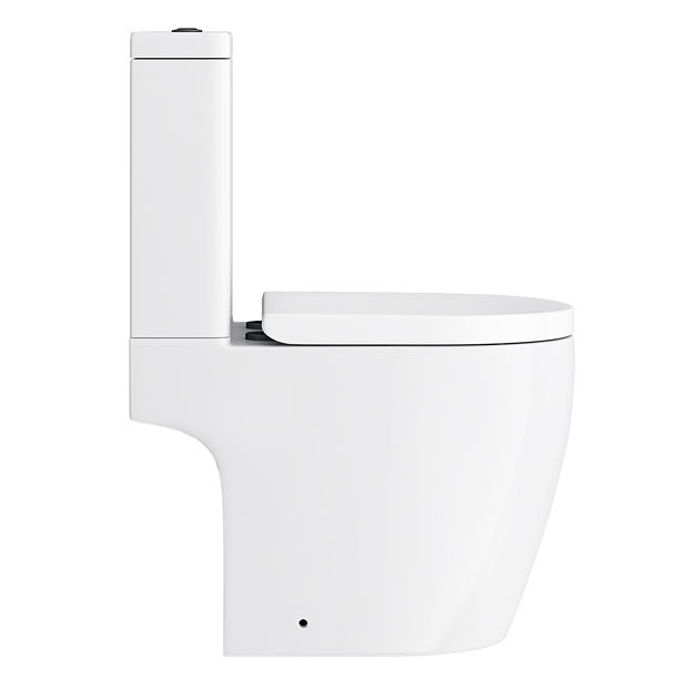 SHOP the Arezzo Compact Close Coupled Toilet with Soft Close Seat (Matt