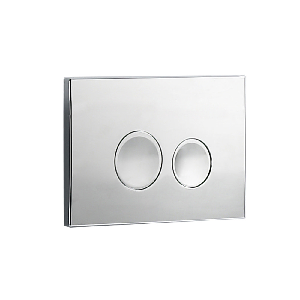 Arezzo Compact Concealed Cistern with Polished Chrome Flush Plate