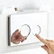 Arezzo Compact Concealed Cistern with Polished Chrome Flush Plate - Square Buttons Standard Large I