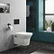 Arezzo Compact Toilet Fixing Frame with Dual Flush Cistern + Modern Toilet Large Image