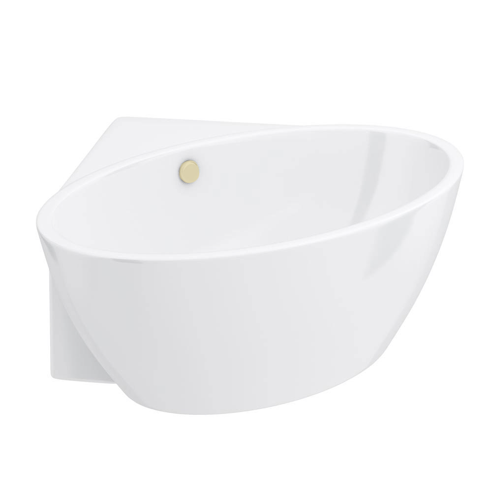 Arezzo Corner Modern Free Standing Bath 1270 x 1270mm with