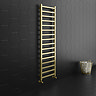 Arezzo Cube Brushed Brass 1600 x 500 Heated Towel Rail Large Image