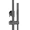 Arezzo Deluxe Cool Touch Round Thermostatic Shower (300mm Head - Twilight)