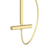Arezzo Deluxe Cool Touch Square Thermostatic Shower (300 x 300mm Head - Brushed Brass)