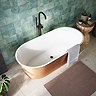 Arezzo Double Ended Freestanding Bath Copper Effect Finish (1700 x 800mm) with Waste