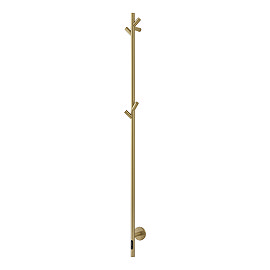 Arezzo Electric Towel and Robe Hanging Bar - Brushed Brass