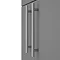 Arezzo Floor Standing Countertop Vanity Unit - Matt Grey - 600mm with Industrial Style Chrome Handle