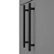 Arezzo Floor Standing Countertop Vanity Unit - Matt Grey - 600mm with Industrial Style Matt Black Handles  Profile Large Image