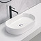 Arezzo Fluted 575 x 360mm Oval Countertop Basin