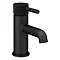 Arezzo Fluted Round Matt Black Basin Mono Mixer  Profile Large Image