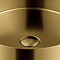 Arezzo Freestanding Basin (380 x 830mm) Brushed Brass with Waste
