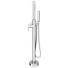 Arezzo Freestanding Bath Tap with Shower Mixer - Chrome