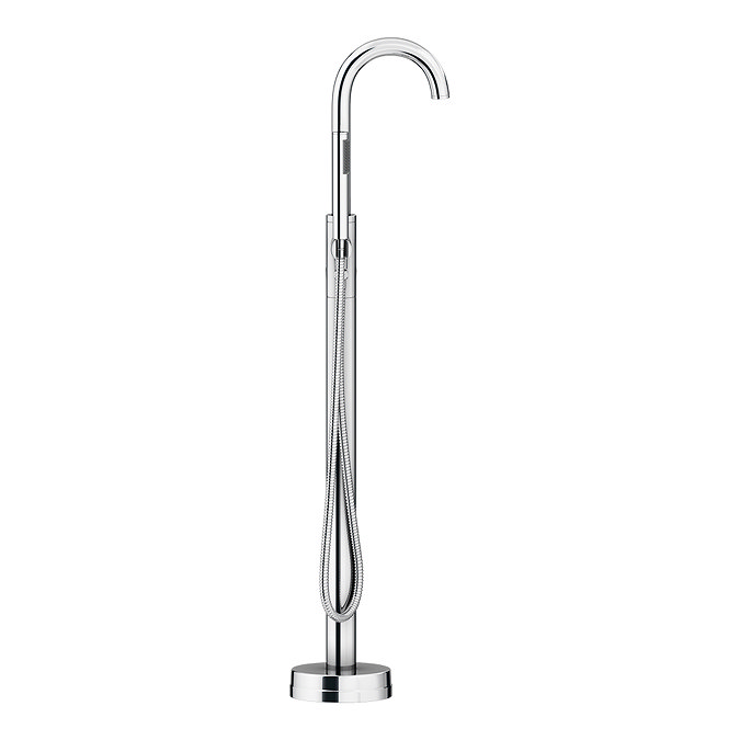 Arezzo Freestanding Bath Tap with Shower Mixer - Chrome