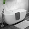 Arezzo Freestanding Modern Bath - 1655 x 750mm Standard Large Image