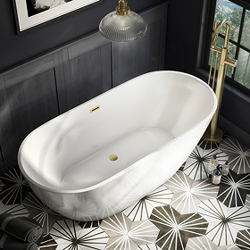 Modern deals freestanding tub