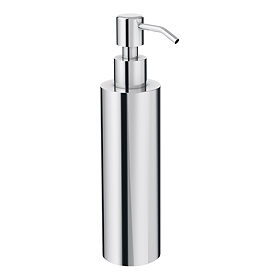 Arezzo Freestanding Round Soap Dispenser - Chrome