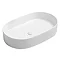 Arezzo Gloss White Oval Counter Top Basin (600 x 380mm)