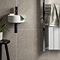 Arezzo Gloss White Round Wall Hung Cloakroom Basin 1TH (303 x 255mm)