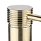 Arezzo Grove Round Mono Basin Mixer Tap Brushed Brass