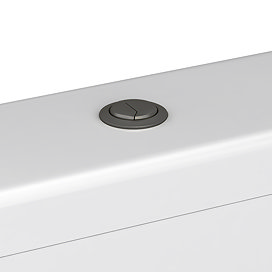 Arezzo Gunmetal Grey Cistern Flush Button - 48mm Hole