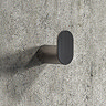 Arezzo Gunmetal Grey Robe Hook Large Image