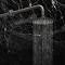 Arezzo Gunmetal Grey Shower Set (Fixed Round Shower Head + Bath Spout)  Feature Large Image