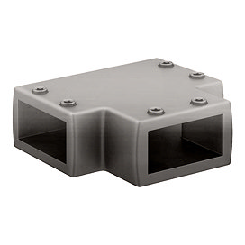 Arezzo Gunmetal Grey T-Piece Section