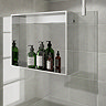 Arezzo Hanging Shower Shelf - Chrome