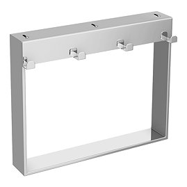 Arezzo Hanging Shower Shelf - Chrome