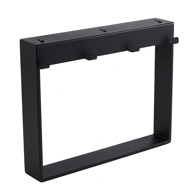 Arezzo Hanging Shower Shelf – Matt Black
