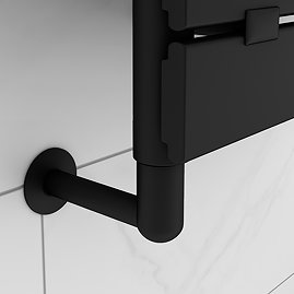 Arezzo Heating Element Decorative Shroud Matt Black