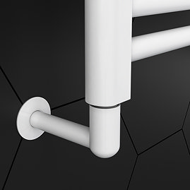 Arezzo Heating Element Decorative Shroud White