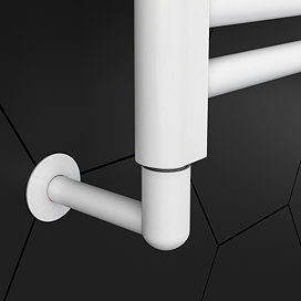 Arezzo Heating Element Decorative Shroud White