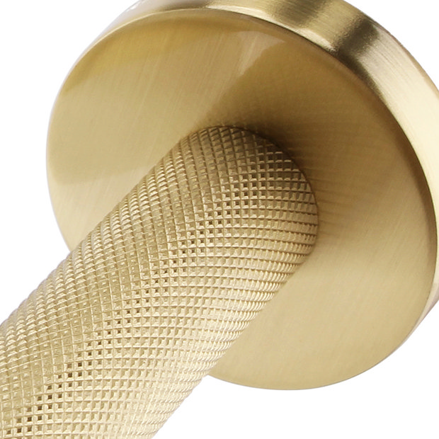 Abode Towel Ring Brushed Brass - Waterware