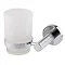 Arezzo Industrial Style Chrome 4-Piece Bathroom Accessory Pack  In Bathroom Large Image