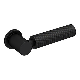 Arezzo Industrial Style Matt Black Cistern Lever Large Image