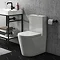 Arezzo Industrial Style Matt Black Toilet Roll Holder  Feature Large Image