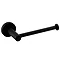 Arezzo Industrial Style Matt Black Toilet Roll Holder  Standard Large Image