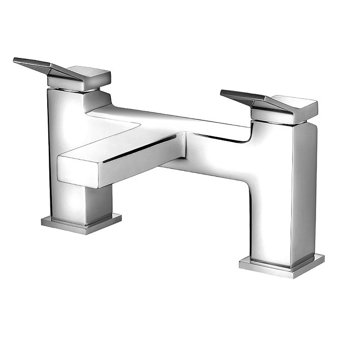 Arezzo Leva Bath Filler Tap Chrome  Profile Large Image