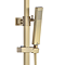 Arezzo Low Pressure Thermostatic Shower with Cool Touch - Brushed Brass