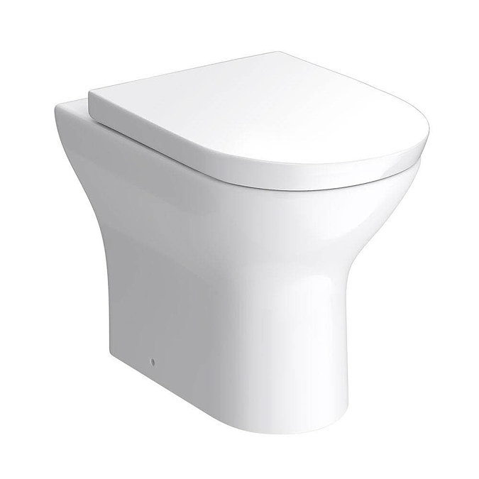 Arezzo Matt Black 2-In-1 Wash Basin & Toilet (500mm Wide x 300mm) incl. Brushed Brass Flush