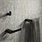 Arezzo Matt Black 3-Piece Bathroom Accessory Pack Large Image