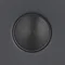 Arezzo Matt Black 360mm Round Stainless Steel Counter Top Basin + Waste Profile Large Image