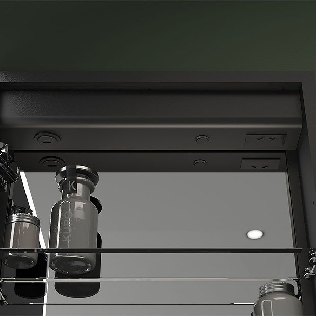 Arezzo 500 x 700mm Recessed LED Illuminated Bathroom Mirror