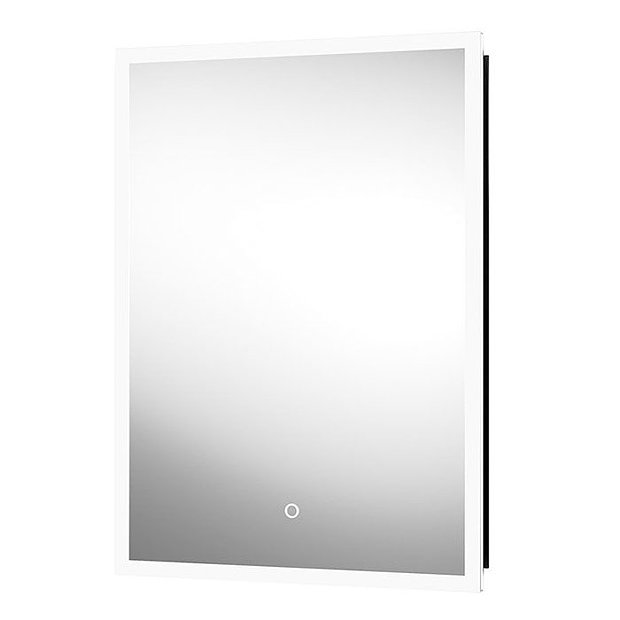Arezzo 500 x 700mm Recessed LED Illuminated Bathroom Mirror